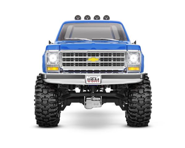 TRAXXAS TRX-4M CHEVY K10 4X4 LIFTED BLAU 1/18 CRAWLER RTR BRUSHED, MIT AKKU UND USB LADEGERÄT