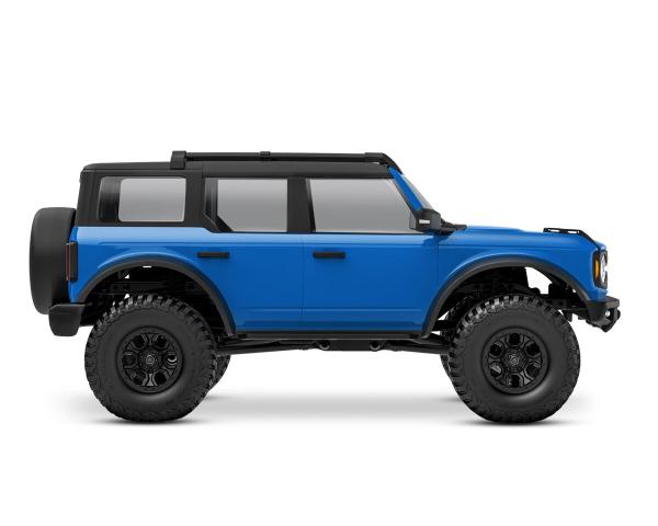 TRAXXAS TRX-4M FORD BRONCO 4X4 BLAU 1/18 CRAWLER RTR BRUSHED, MIT AKKU UND USB LADEGERÄT