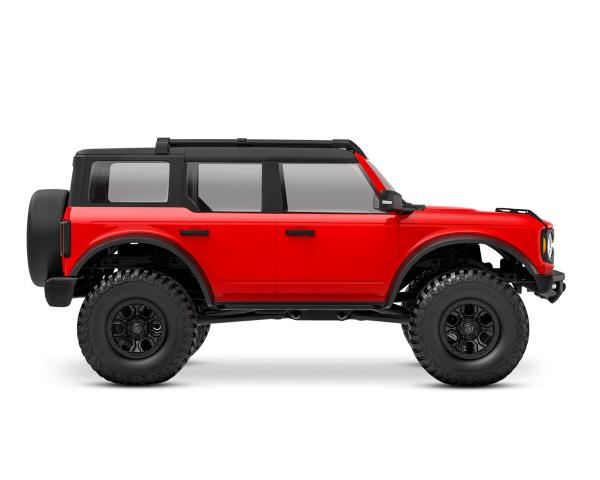 TRAXXAS TRX-4M FORD BRONCO 4X4 ROT 1/18 CRAWLER RTR BRUSHED, MIT AKKU UND USB LADEGERÄT