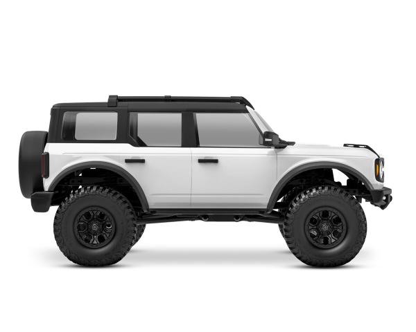 TRAXXAS TRX-4M FORD BRONCO 4X4 WEISS 1/18 CRAWLER RTR BRUSHED, MIT AKKU UND USB LADEGERÄT