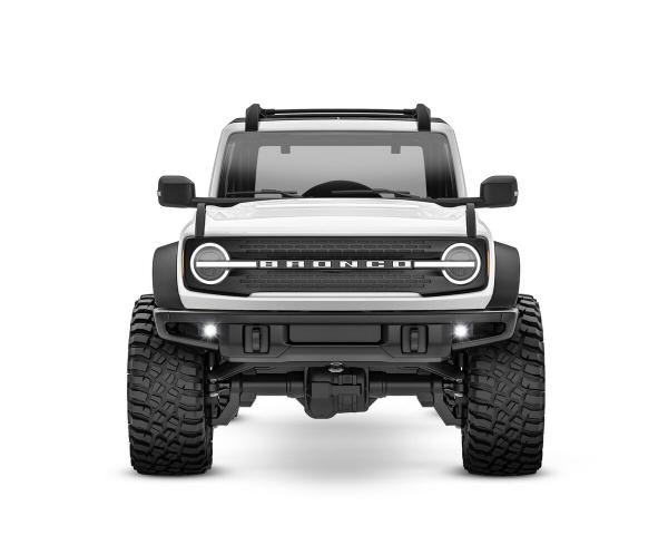 TRAXXAS TRX-4M FORD BRONCO 4X4 WEISS 1/18 CRAWLER RTR BRUSHED, MIT AKKU UND USB LADEGERÄT