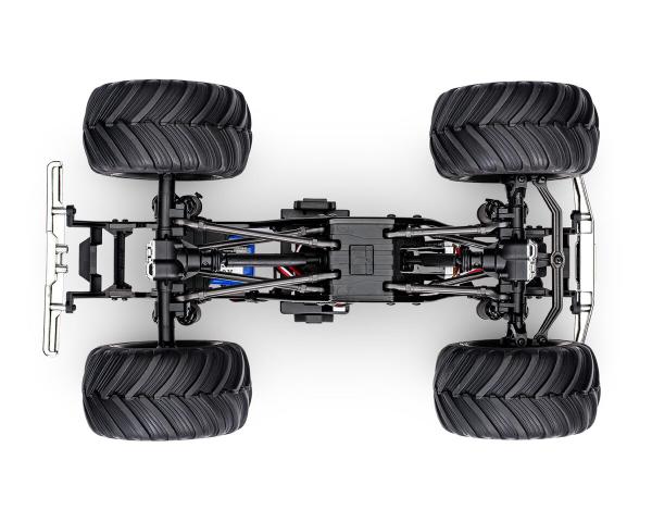 SLVR TRAXXAS TRX-4MT FORD F150 4X4 BLAU 1/18 MT RTR BRUSHED, MIT AKKU UND USB LADEGERÄT