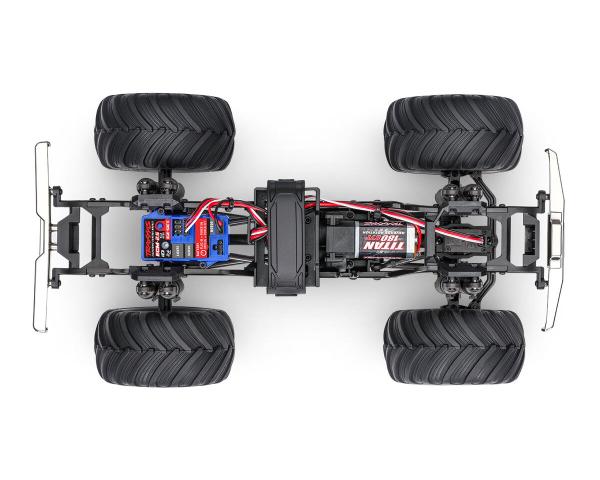 SLVR TRAXXAS TRX-4MT CHEVY K10 4X4 SCHWARZ 1/18 MONSTER-TRUC BRUSHED, MIT AKKU UND USB LADEGERÄT