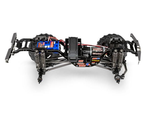 SLVR TRAXXAS TRX-4MT CHEVY K10 4X4 SCHWARZ 1/18 MONSTER-TRUC BRUSHED, MIT AKKU UND USB LADEGERÄT