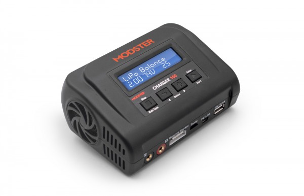 LADEGERÄT AC/DC MODSTER 100 CHARGER LIPO 1-6S 10A 100W