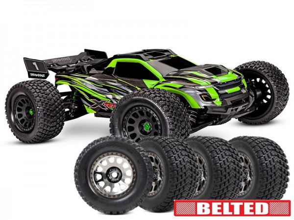 NEU TRAXXAS XRT 4x4 VXL grün 1/7 Race-Truck RTR Brushless, ohne Akku und Ladegerät +G