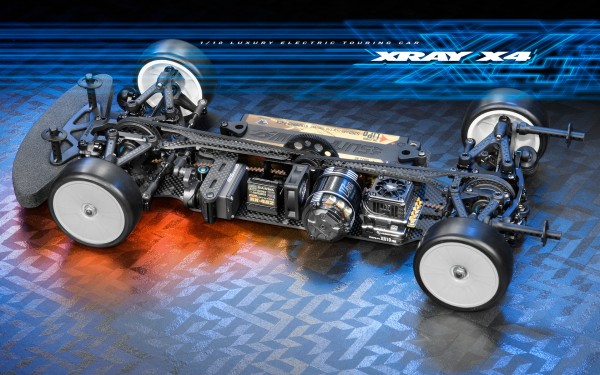 XRAY X4-2023 1:10 Tourenwagen Baukasten Kohlefaser Version