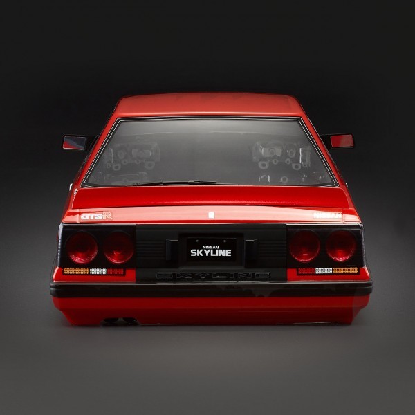 Killerbody Nissan Skyline R31 Karosserie lackiert Rot 195mm RTU