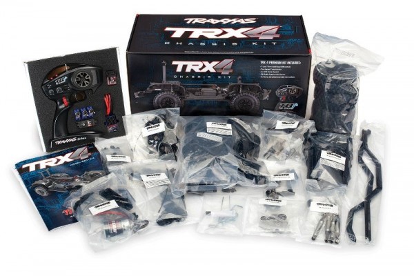 TRAXXAS TRX-4 4x4 Kit 1/10 Scale-Crawler Brushed Bausatz mit Elektronik, ohne Karo/Akku/Ladegerät