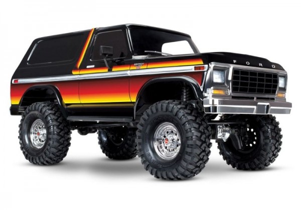 TRAXXAS TRX-4 79 Ford Bronco sunset 1/10 Crawler RTR Brushed, Clipless, ohne Akku und Ladegerät