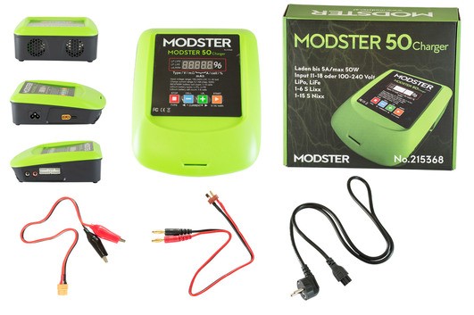 Ladegerät AC/DC MODSTER Charger 50
