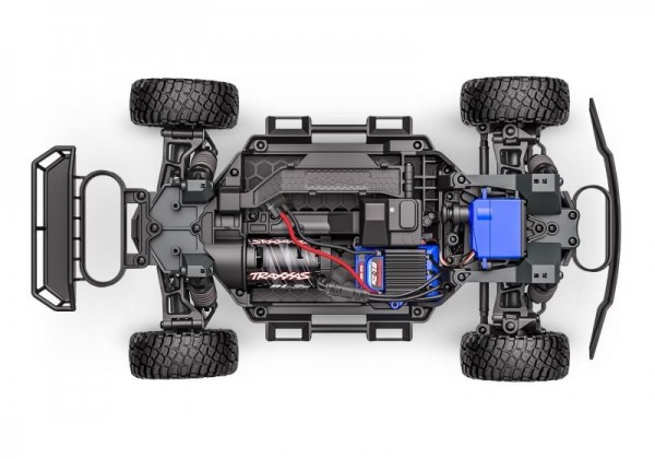 NEU TRAXXAS MINI-Slash BL-2S 4x4 pink 1/16 Short Course RTR Brushless, HD-Teile, mit 2S Lipo/Lader