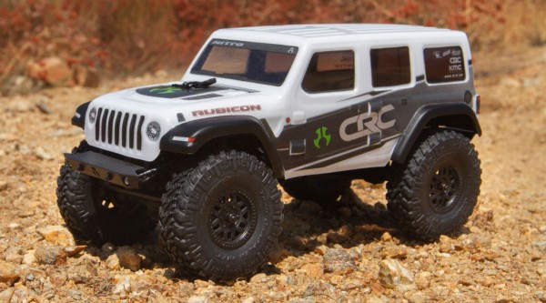 1/24 SCX24 2019 Jeep Wrangler JLU CRC Rock Crawler 4WD RTR, White (AXI00002T1)