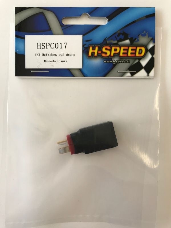 TRX WEIBCHEN AUF DEANS MÄNNCHEN KURZ ADAPTER H SPEED der Kurzadapter Akku mit