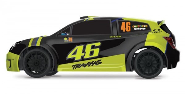 LaTrax RALLY 2.4GHz waterproof +12V-Lader VR46-Edition 1:18 4WD Elektro Rally Racer