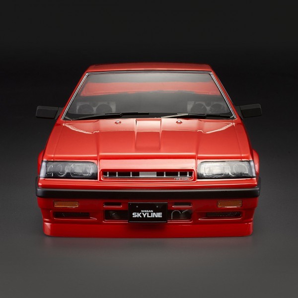 Killerbody Nissan Skyline R31 Karosserie lackiert Rot 195mm RTU