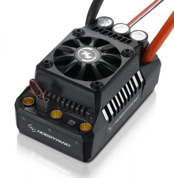 Hobbywing Ezrun MAX5 Regler Sensorless 200 Amp, 3-8s LiPo, BEC 6A