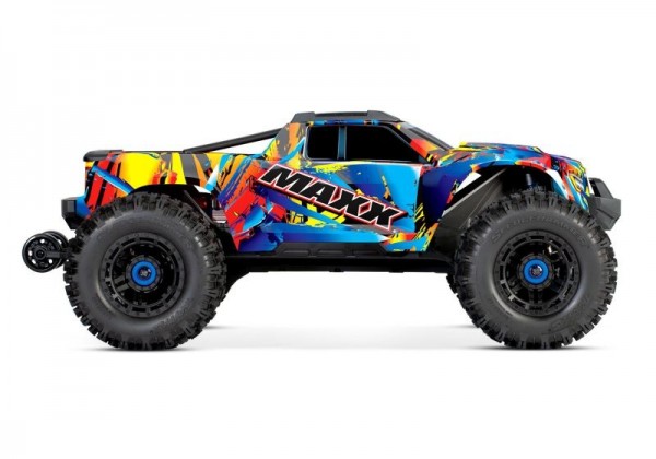 NEU TRAXXAS MAXX 1:10 RTR TSM SR VXL4S REGLER O AKKU/LADER 1/10 MONSTER-TRUCK BRUSHLESS ROCKNROLL