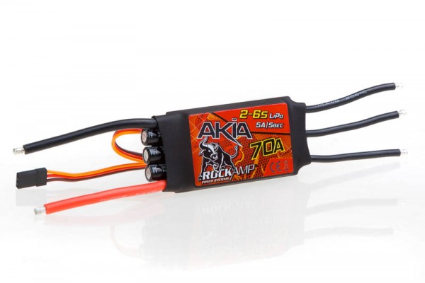 Rockamp Akia 70A Brushless Regler 2-6S Lipo 5A SBEC