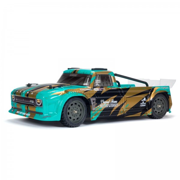 1/8 INFRACTION 4WD MEGA Resto-Mod Truck RTR, Teal/Bronze