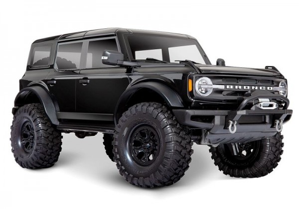 NEU TRAXXAS TRX-4 2021 FORD BRONCO SCHWARZ RTR O. AKKU/LADER 1/10 4WD SCALE-CRAWLER BRUSHED