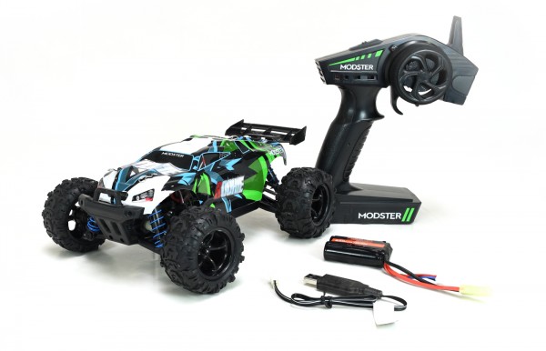 MODSTER ROOKIE ELEKTRO BRUSHED MONSTER TRUCK 4WD 1:18 RTR