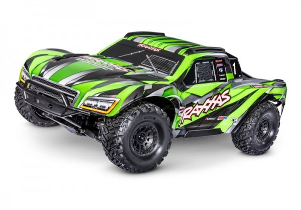 NEU TRAXXAS MAXX-SLASH 6S 4X4 GRÜN 1/8 SHORT-COURSE-TRUCK RTR BRUSHLESS, OHNE AKKU UND LADEGERÄT ONL