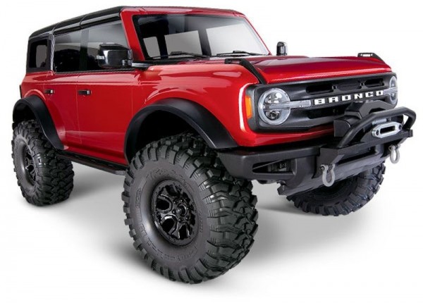 TRAXXAS TRX-4 2021 FORD BRONCO ELEKTRO BRUSHED CRAWLER 4WD 1:10 RTR ROT