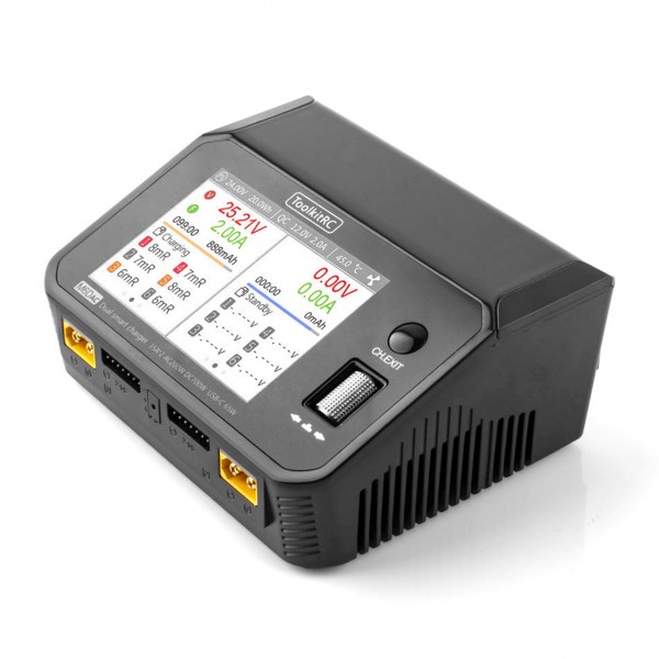 ToolkitRC M6DAC LiPo 1-6S 15A 2 Kanal Ladegerät AC/DC