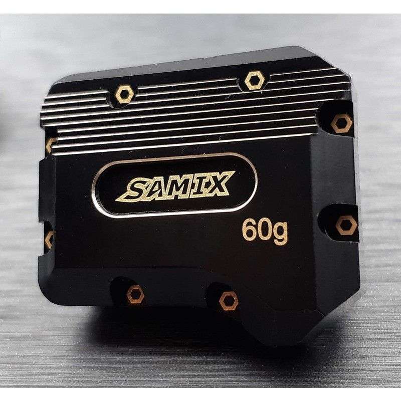 Samix Brass Differential Cover For Traxxas TRX-4 (Black) (60g) SAMTRX4-4075 - Ho - Foto 11