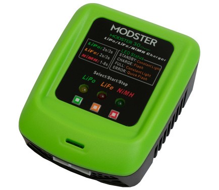 Ladegerät AC MODSTER Charger 30 | Ladegeräte | RC Elektronik Ladegerät AC MODSTER 30 Charger Lipo 2 4S 3A 30W