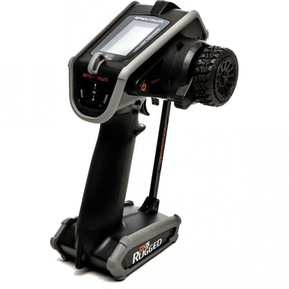 SPEKTRUM DX5 RUGGED DSMR 5KANAL FERNSTEUERUNG ROBUST UND SPRITZWASSER GESCHÜTZ MIT MIT SR515 EMPFÄNG