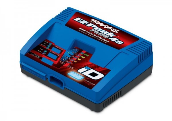EZ-PEAK PLUS 8-AMP NIMH/2-4S LIPO SCHNELL-LADER TRAXXAS EU-VERSION (MIT ID AKKU-ERKENNUNG)
