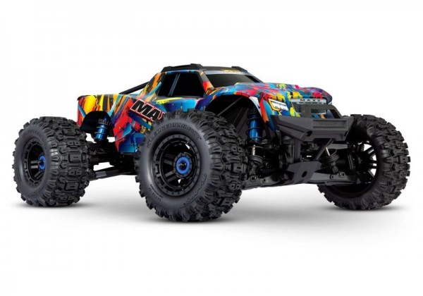 NEU TRAXXAS MAXX 1:10 RTR TSM SR VXL4S REGLER O AKKU/LADER 1/10 MONSTER-TRUCK BRUSHLESS ROCKNROLL